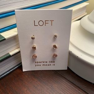 NWT Loft Earring Set